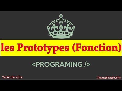 Prototypes of functions and procedures (detailed explanation)