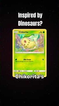 A Pokémon Design Inspired by Prehistoric Creatures