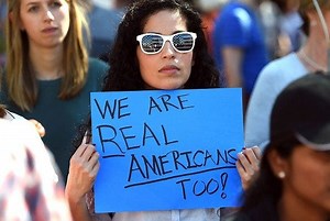 Silicon Valley Immigrants, Supporters Demonstrate At Palo Alto City Hall