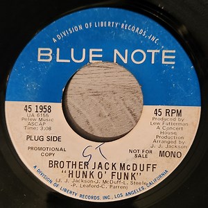 Brother Jack McDuff - Hunk O' Funk / Mystic John