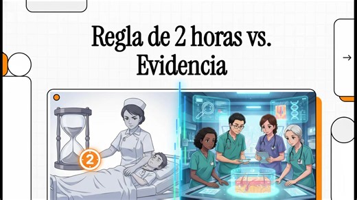 Esta nueva fuente es una revisión sistemática que analiza la frecuencia ideal de movilización y reposicionamiento para prevenir las lesiones por presión (LPP) en adultos hospitalizados. Aquí tienes los puntos clave de la evidencia actual: El Dilema de la Frecuencia: Aunque tradicionalmente se recomienda movilizar al paciente cada 2 horas, la revisión indica que no existe un