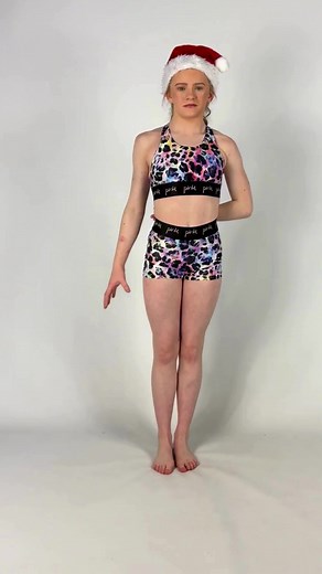 7.3K views · 20 reactions | Santa's comin'  #gymwear #activewear #sportswear ⁠ #gymnast #gymnastics #gym #gymnastlife #gymnasts #pinkleisurewear #leotards #clothing #dancewear #tumbling #workout #bespoke #fitness | Pink Leisurewear | Facebook