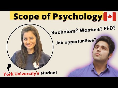 Talk with Psychology student at York University -Studying Psychology in Canada - courses, career etc