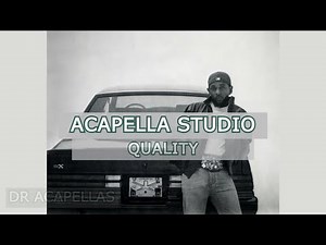 Kendrick Lamar - squabble up (Acapella HQ Studio)