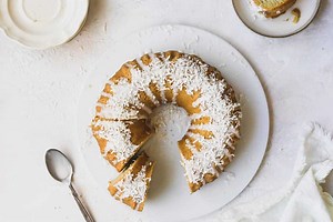 keto coconut cake {a Bundt cake recipe} - Stem and Spoon