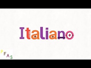 Italian Alphabet Song