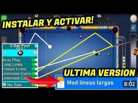 Free 8 ball pool mod menu auto aim auto play link hack life time