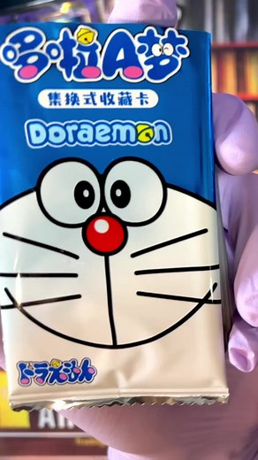 🤖🐱 #doraemon #animecards - a new retail set from Little Dinosaur. These are honestly really good #tradingcards , especially when you consider they cost something like 10 cents a pack.