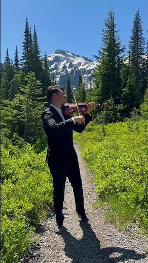 The Most Romantic Violin Song in the Mountains 💍🎻