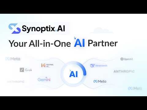 Synoptix.AI – Motion Graphics & UI Animation Explainer - Vikas Tiwari (Vicasso)