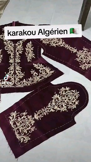 7.9K views · 88 reactions | Un très beau modèle karakou cha3ra sur commande ❤️ Tel 0557460832 | Karakou fashion | Facebook