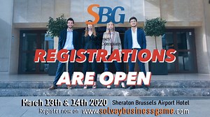 30 reactions · 6 comments | The Solvay Business Game is the perfect opportunity to expand your knowledge and map out a diverse career path rich in experiences. First Selection test on November 24th ! Register now on www.solvaybusinessgame.com and take part in the #1 European business game. | Solvay Business Game | Facebook