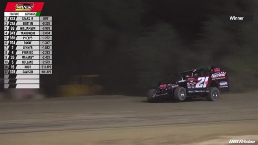 Night 3 of SummerFAST is here 🔥 But first, let’s rewind to last night at Brewerton Speedway where Tim Sears Jr. scored his first-ever Super DIRTcar Series feature event win in a close finish! #SuperDIRTcarSeries #WorldOfOutlaws #DIRTVision #Replay | DIRTVision