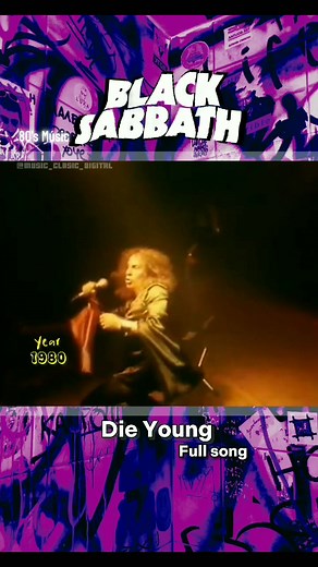Black Sabbath - Die Young: Rock de los 80's