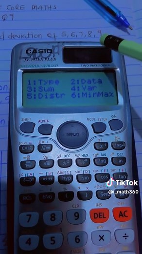 Calculating Standard Deviation Using a Scientific Calculator