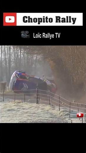 Big Rally CRASH!! 💥❌Citroën DS3 R5 #chopito #crash #rally #wrc #compilation #rallye #automobile