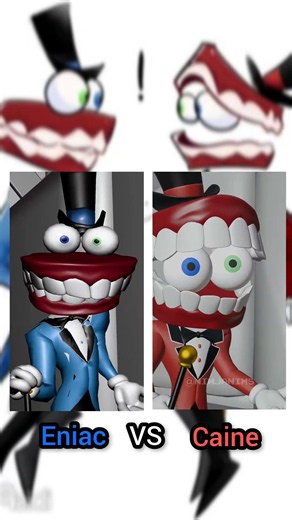 Meet Eniac and Caine, animation comparasion #eniac #comparison #tadc #caine #theamazingdigitalcircus