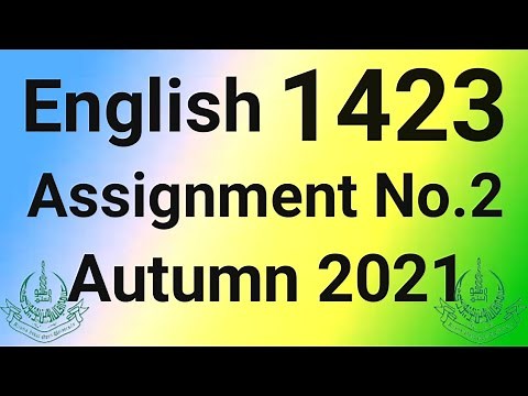Aiou Code 1423 Solved Assignment No.2 Autumn 2021 | Aiou Solved Assignments |