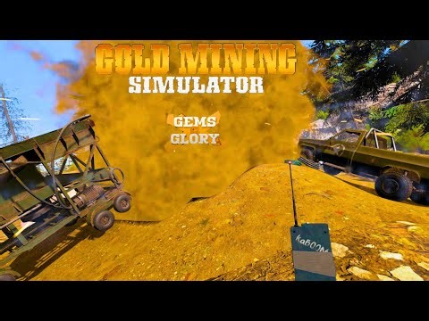 DIAMOND CREEK AWAITS! #1 GEMS AND GLORY DLC - Gold Mining Simulator
