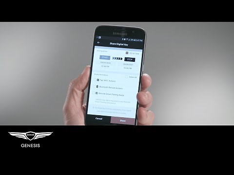 Using your Digital Key | Genesis G70 | How-To | Genesis USA