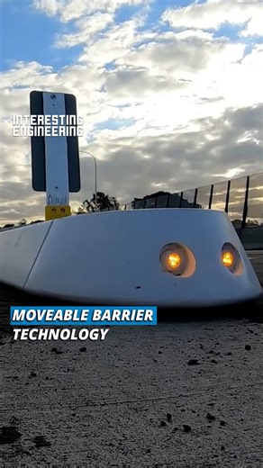 78K views · 305 reactions | The automated moveable barriers are able to generate reversible lanes, which leads to the use of roadways efficiently during rush travel hours. | Interesting Engineering | Facebook
