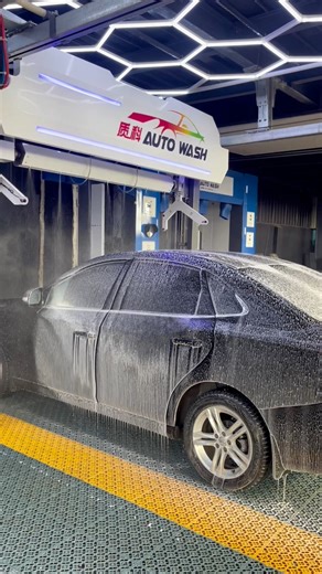 3M views · 25K reactions | #carwash #carwashing #fullyautomaticwashingmachine #carcare | Zk Washing Car | Facebook