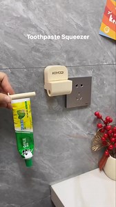 https://s.shopee.ph/9KTLIkwrRI ￼Punch-free Manual Toothpaste Dispenser | My Top Finds PH