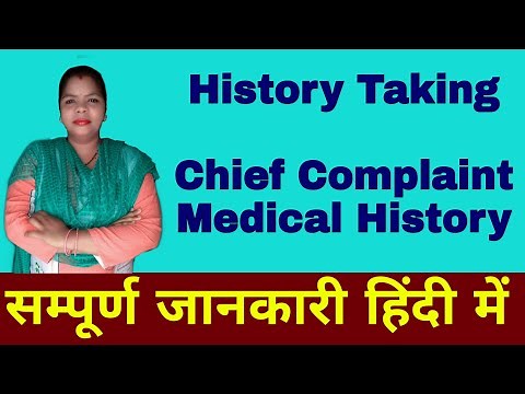 Chief complaints And History Of Present Illness | Chief Complaint Medical Assistance | Example |