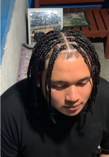 Small Box w Extensions 😶‍🌫️ #swizzbraidz #braidslaguna