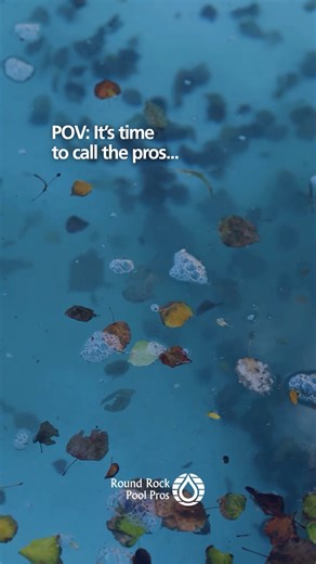 Fall leaves look great on trees — not so much in your pool.  Our crew is out here skimming, brushing and clearing up the fall chaos to keep pools looking crystal clear as long as it’s warm enough to swim. Want your pool ready before the holiday guests arrive? Let’s get your plan in place!  #RoundRockTX #RoundRockPools #PoolCare #PoolMaintenance | Round Rock Pool Pros | Facebook