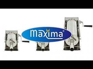 Maxima Sausage Stuffers - Horizontal