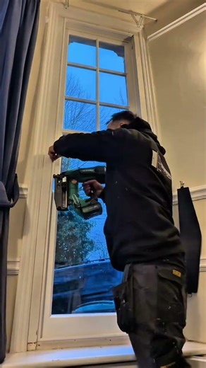 I just won’t stop fitting timber sash windows