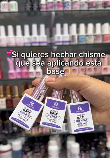 4 en 1 para uñas: adherir tips, proteger, nivelar y reforzar