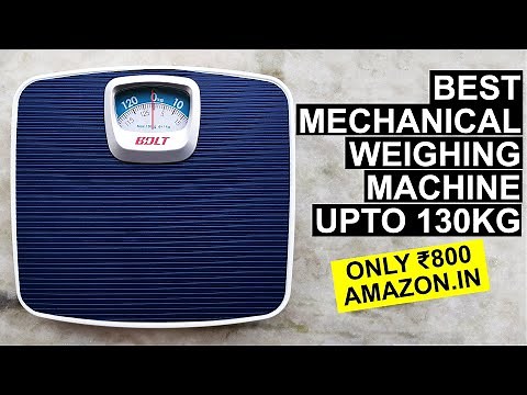 Best Budget Weight Machine - Analog Body Weighing Scale Unboxing And Review