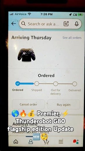 🆕🌎🔥🧐🧬 ⚡ Thunderobot G80 flagship edition premier Update