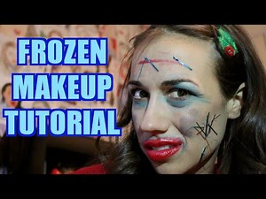 FROZEN MAKEUP TUTORIAL!