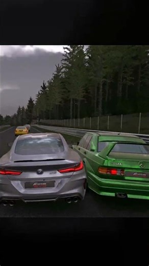 Pero qué hace este BMW en Assetto Corsa EVO #shorts