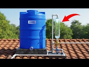 Few people know this secret! Endless free water energy from PVC pipes and cement, great idea