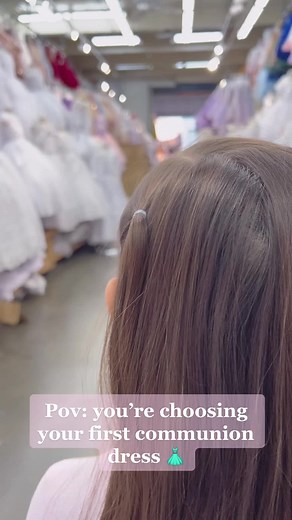 Choosing Your First Communion Dress at Threes | Options and Inspo