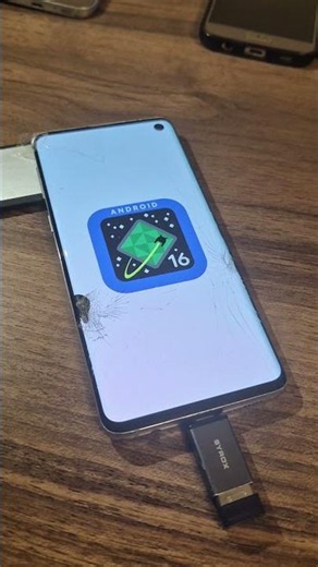 Samsung S10 Crdroid Android 16 (EN KÖTÜ ROM) #techtok #customrom #samsung #android #fyp