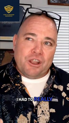 After serving in the Navy, he had to figure out how to be a good person in the civilian world. He realized that the core values he learned – honor, courage, and commitment – could still guide him. He just needed to add a few new ones, like perseverance. #Navy #values #commitment #honor #courage | Wise Leadership Solutions