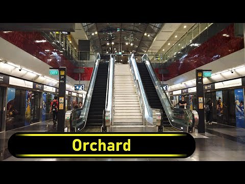 MRT Station Orchard - Singapore 🇸🇬 - Walkthrough 🚶