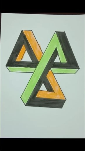 How to draw triangle pattern shape #pattern #diy #drawing