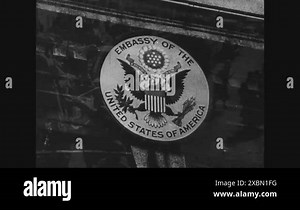 1944 - US military attaché to Beijing, Colonel William Mayer, explains why Japan revved up its attacks on China in 1937 Stock Video Footage - Alamy