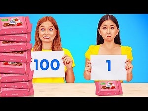 100 Layers of Food Challenge! Crazy Mixes Ideas by 123 GO! GLOBAL