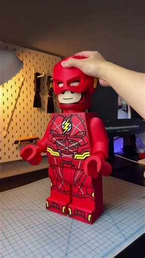 3D Lego The Flash model