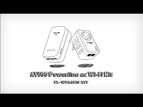 TP-Link AV500 Powerline AC750 Wi-Fi KIT (TL-WPA4530 KIT)