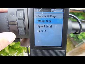 INCREASE EBIKE SPEED USING THE LCD DISPLAY. SPEED HACK