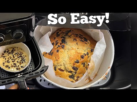 Make A Soft Fruit Cake In An Air-fryer | So Easy And Delicious