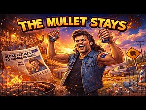 THE MULLET STAYS - BrotherKris | Westsideboyz | True Blue Aussie BBQ Rock Anthem 🎸🇦🇺🤘